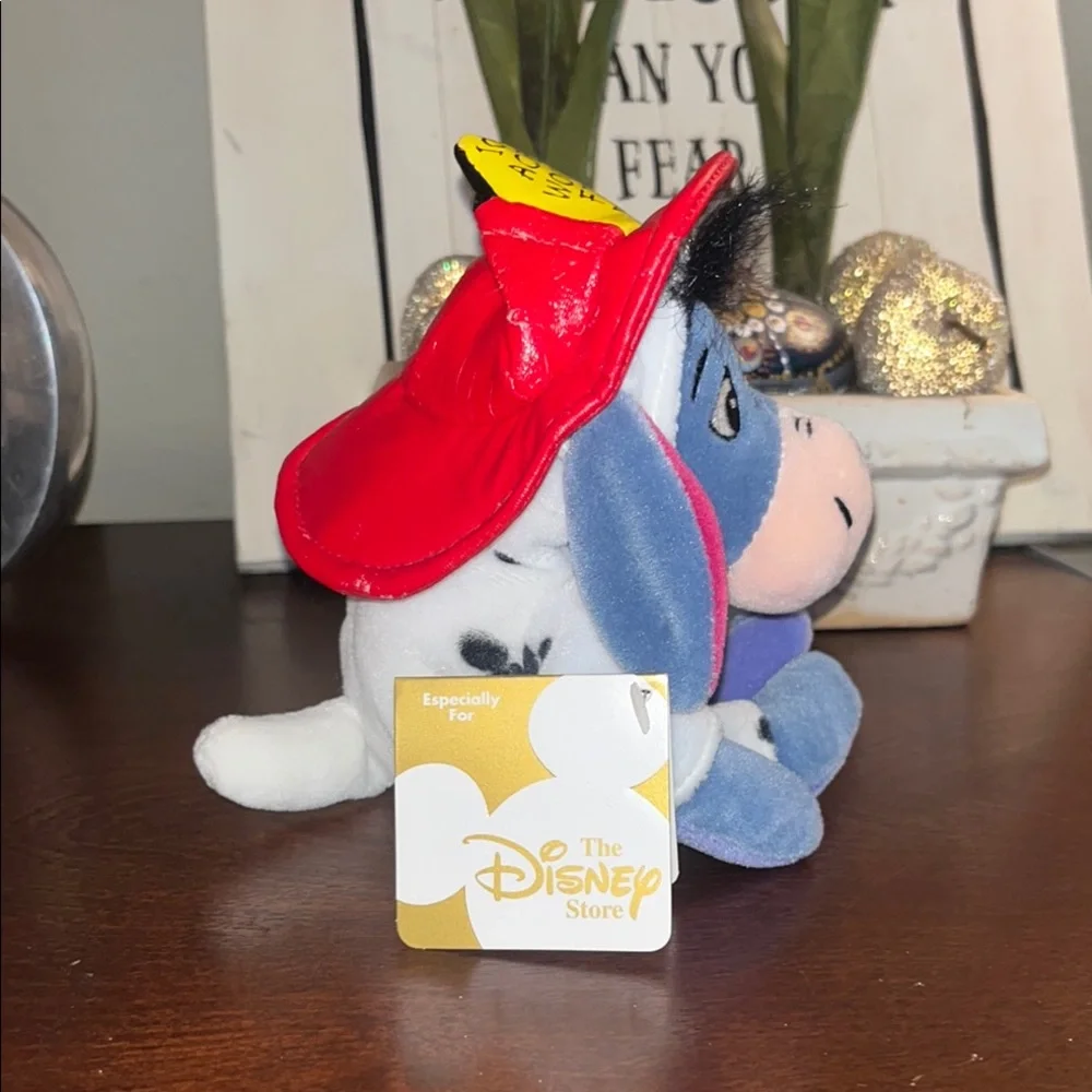 The Disney Store Mini Bean Bag Fireman Dalmatian Eeyore Halloween 9